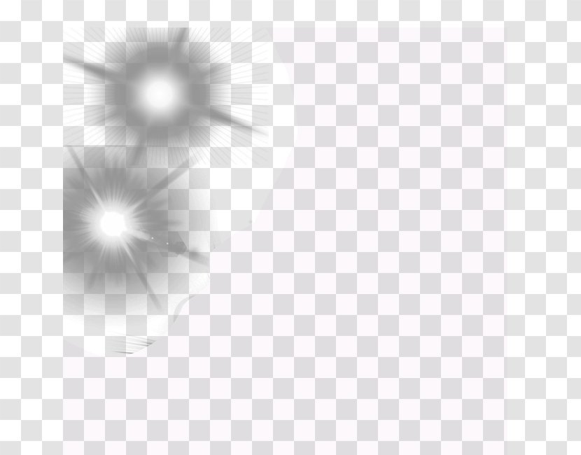 White Black Pattern - Point - Star Transparent PNG