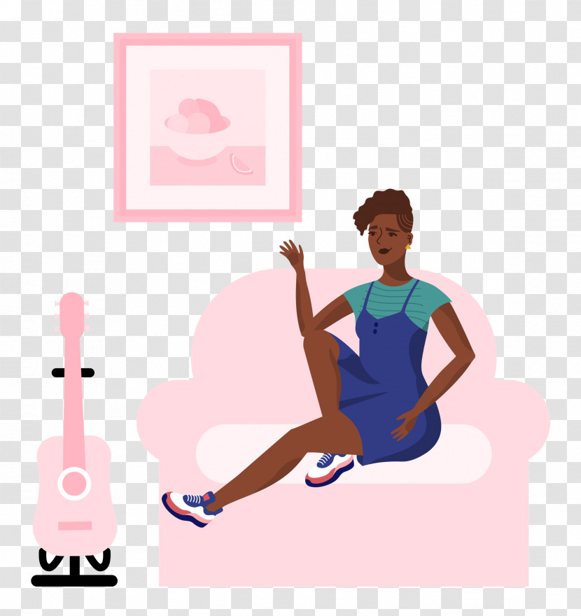 Woman Alone Time Transparent PNG