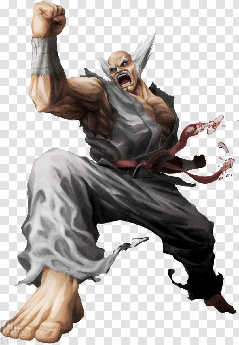 Street Fighter X Tekken Tag Tournament 2 Heihachi Mishima Kazuya - Aggression Transparent PNG