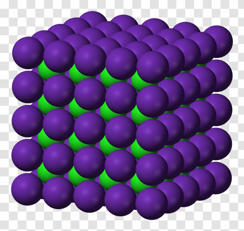 Caesium Chloride Crystal Structure Rubidium Sodium - Purple - Einstein Transparent PNG