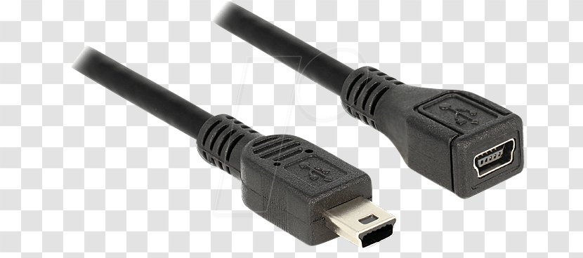 Mini-USB Electrical Cable Connector Adapter - Firewire - Small World Globe Showing Africa Transparent PNG