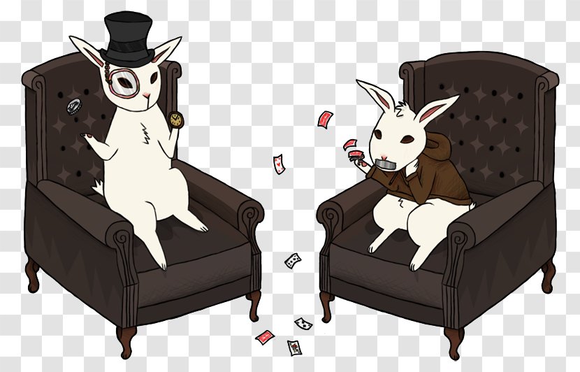 Dog Cartoon Couch - Chair Transparent PNG