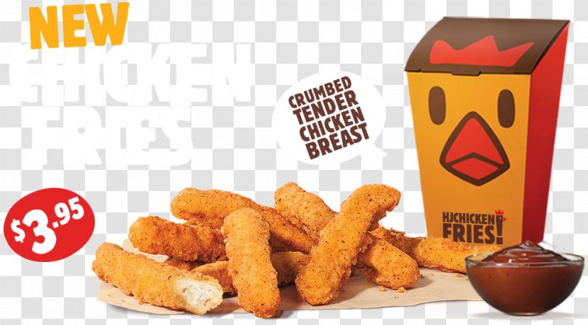 BK Chicken Fries Nugget Hamburger Whopper Fast Food - Fried - Burger King Transparent PNG