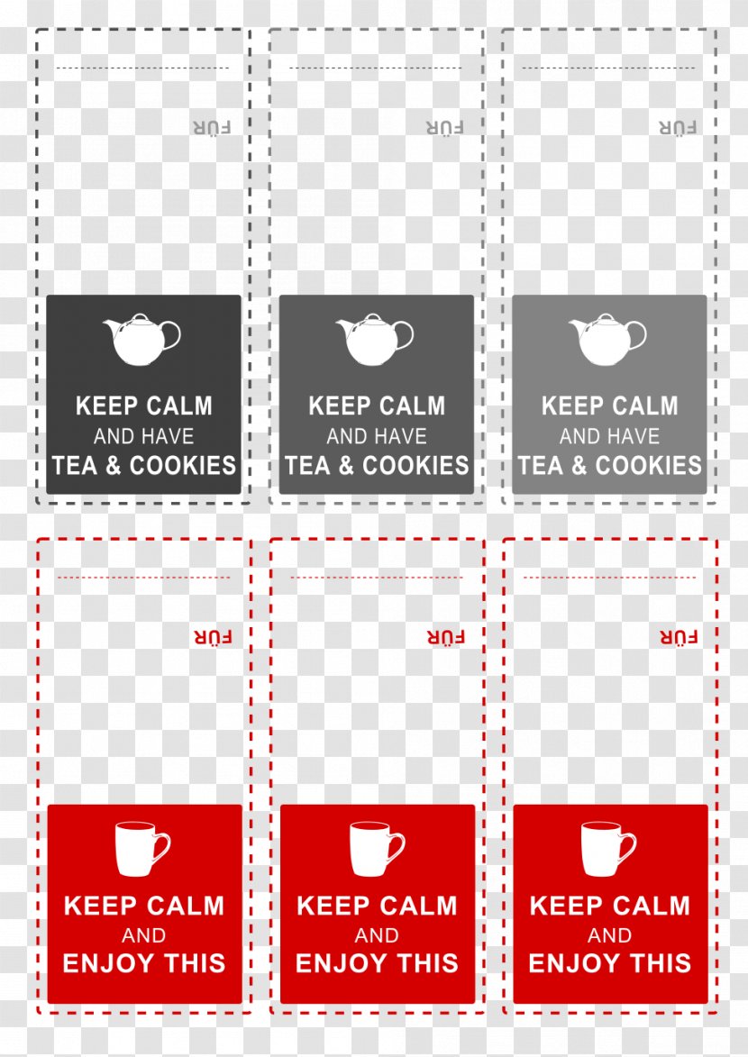 Paper Tea Bag Label Sticker - Printing - Tranquilize Transparent PNG