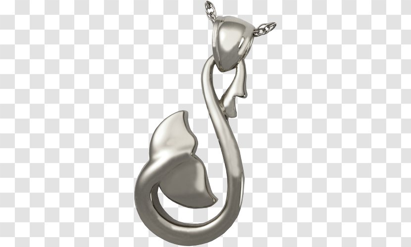 Earring Charms & Pendants Silver Gold Necklace - Pendant - Whale Tail Transparent PNG