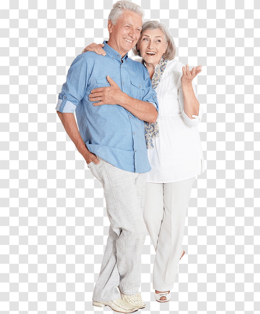 Laughter Portrait Stock Photography - Family - Elder Couple Transparent PNG