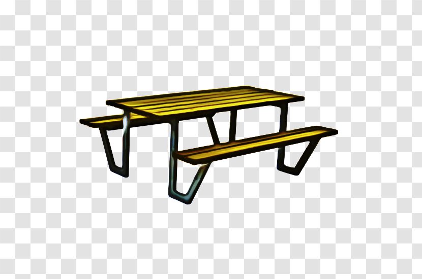 Wood Table - Outdoor - Bench Rectangle Transparent PNG