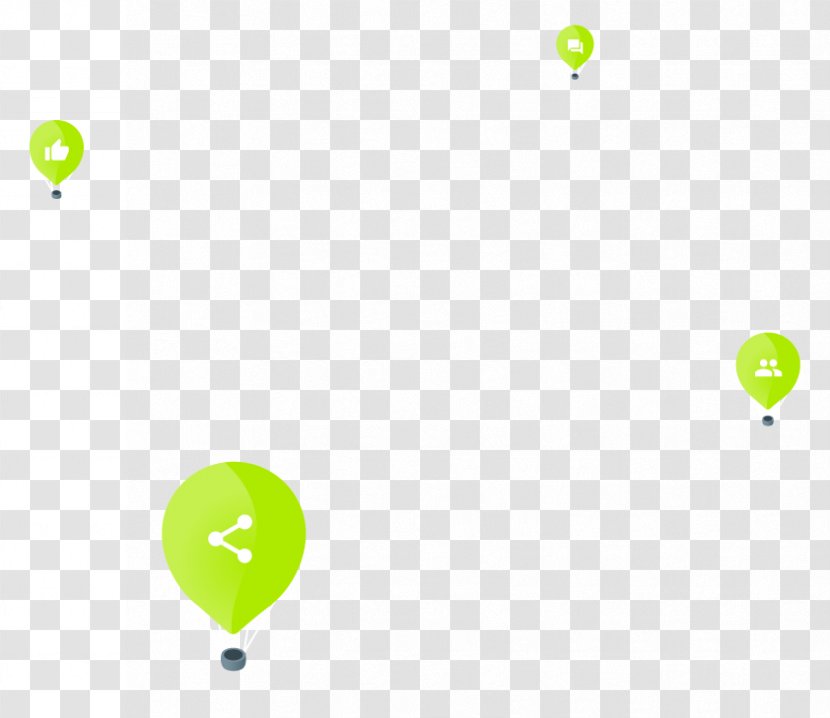 Logo Balloon Desktop Wallpaper Font - Green Transparent PNG