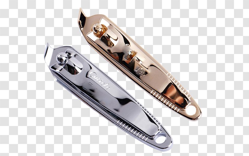 Nail Clipper Scissors Metal Tmall - Tool - Oblique Transparent PNG