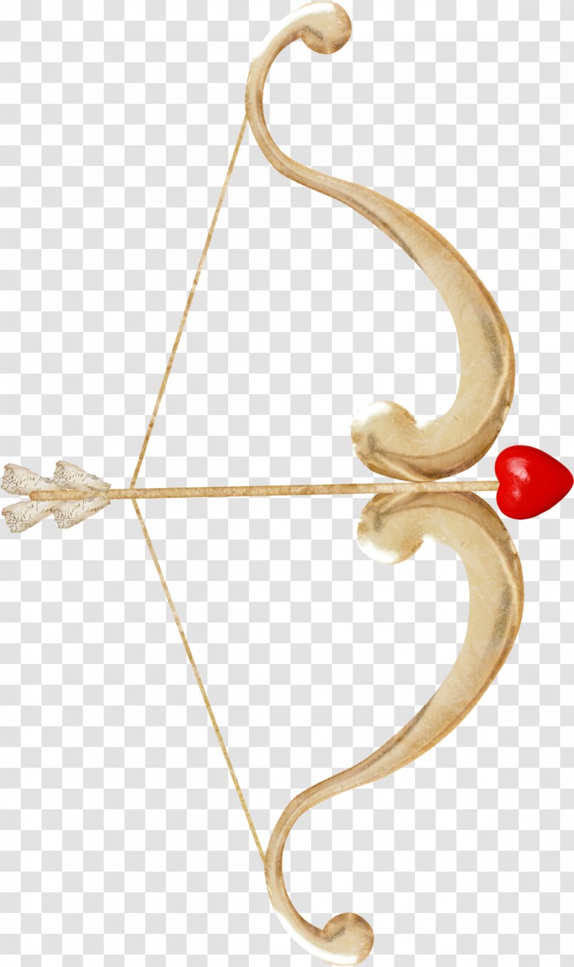 Cupid Bow Arrow Clip Art - Valentine S Day - Deco Transparent PNG