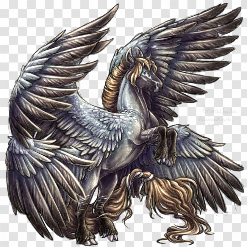 Horse Pegasus Mythology Unicorn - Bird Transparent PNG