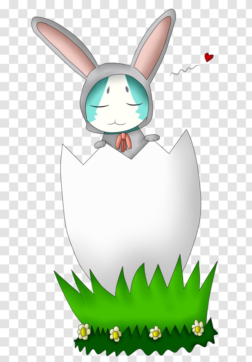 Rabbit Easter Bunny Hare Egg Clip Art Transparent PNG
