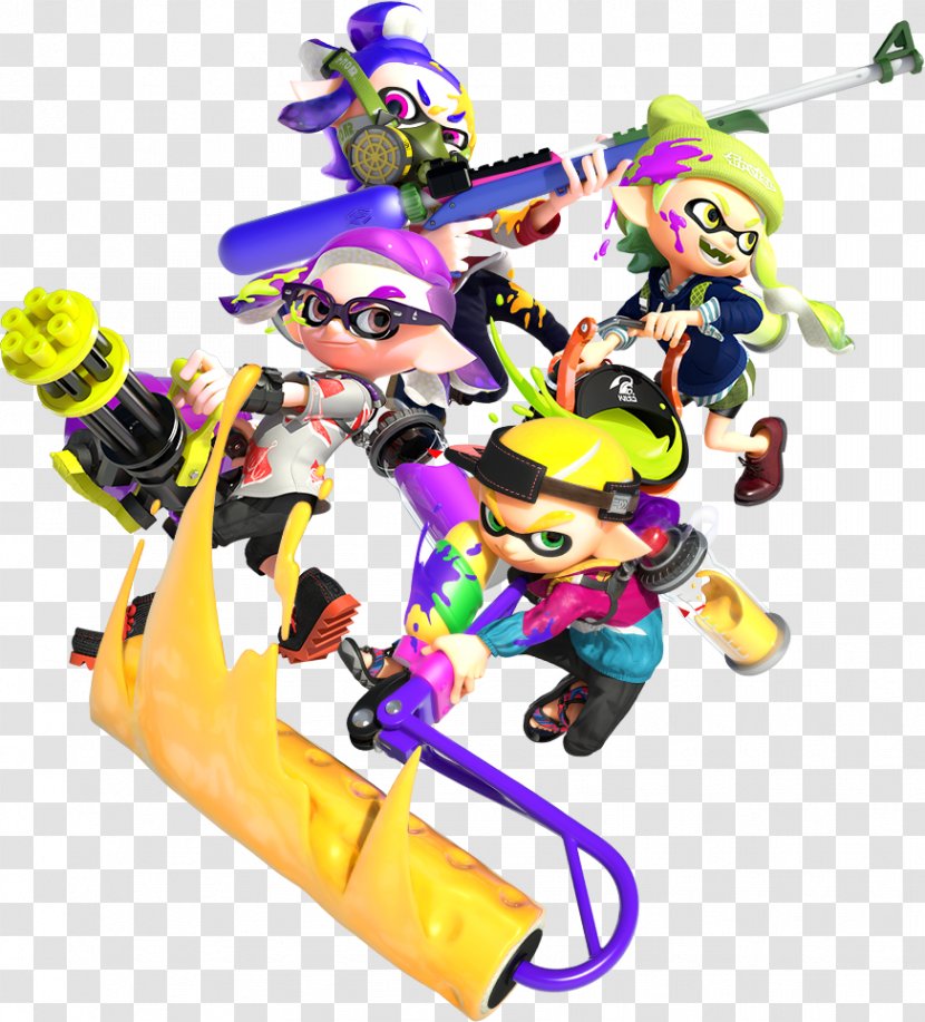 Splatoon 2 Nintendo Switch Wii U Transparent PNG