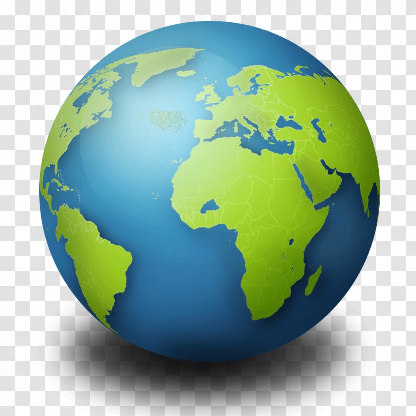 Earth Globe World Clip Art - Virtual - Environment Transparent PNG
