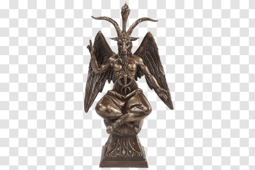 Baphomet Church Of Satan Statue Horned God Wicca - Demon Transparent PNG