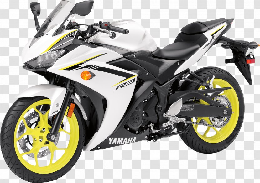 Yamaha YZF-R3 Motor Company Motorcycle YZF-R25 YZF-R6 - Wheel Transparent PNG