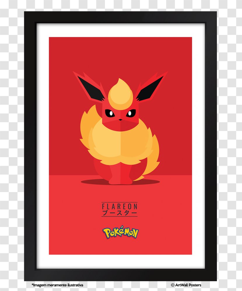 Flareon Eevee Pokémon Espeon Umbreon - Technology Poster Transparent PNG
