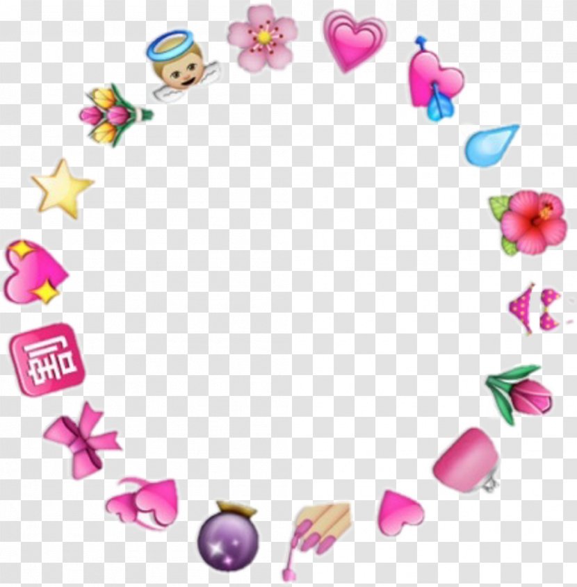 Emoji Image Heart Sticker - Emoticon - Aesthetic Transparent PNG