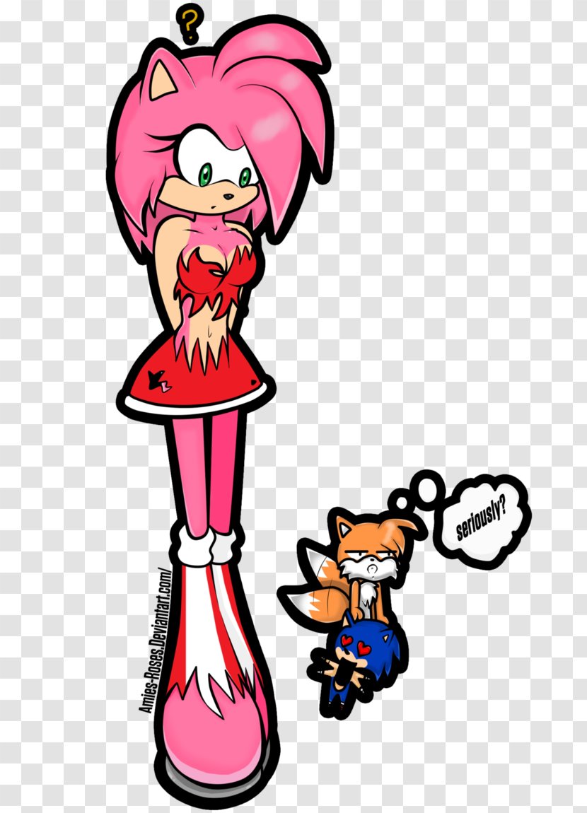Amy Rose Tails Sonic Shuffle Rouge The Bat Knuckles Echidna - Silhouette Transparent PNG
