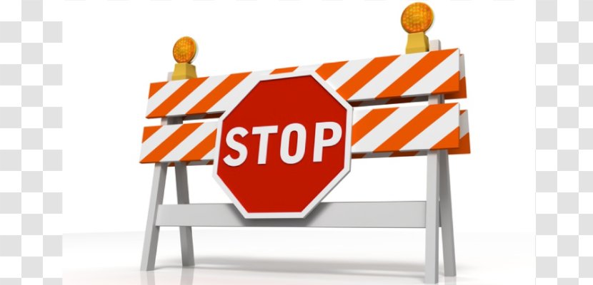 Roadblock Stock Photography Clip Art - Traffic Sign - Road Transparent PNG