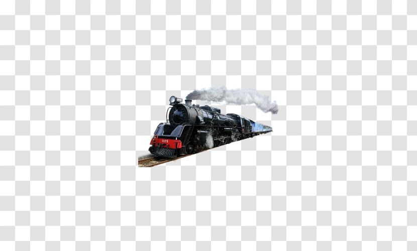 Train Rail Transport Steam Locomotive Transparent PNG