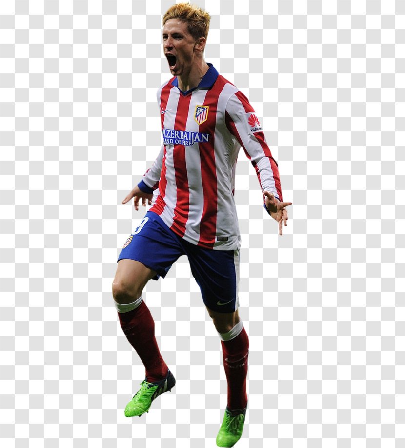 Fernando Torres Atlético Madrid Real C.F. UEFA Champions League Soccer Player - T Shirt - Atletico Transparent PNG