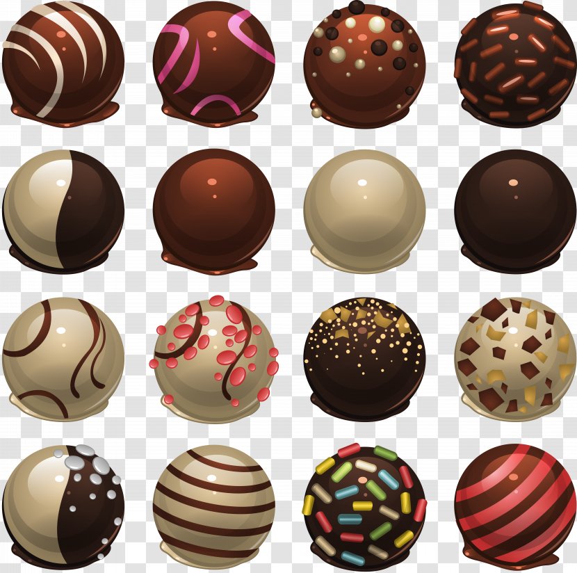 Chocolate Truffle Bar Bonbon White - Royaltyfree Transparent PNG