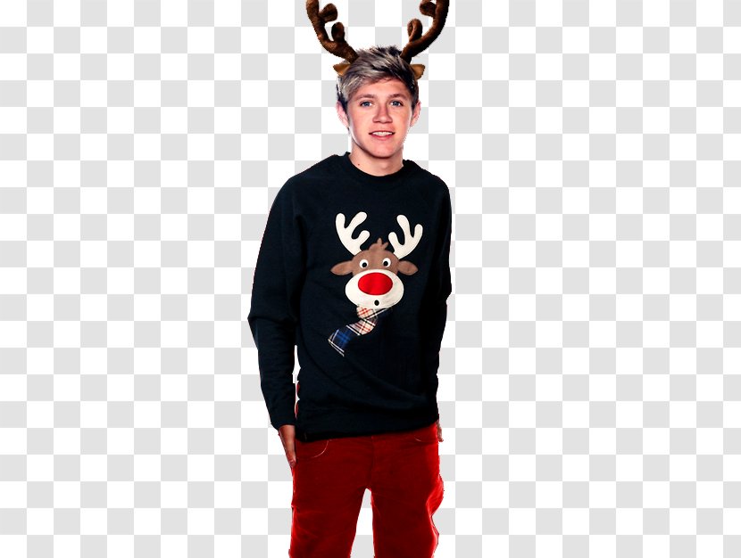 Niall Horan Reindeer Christmas T-shirt One Direction Transparent PNG