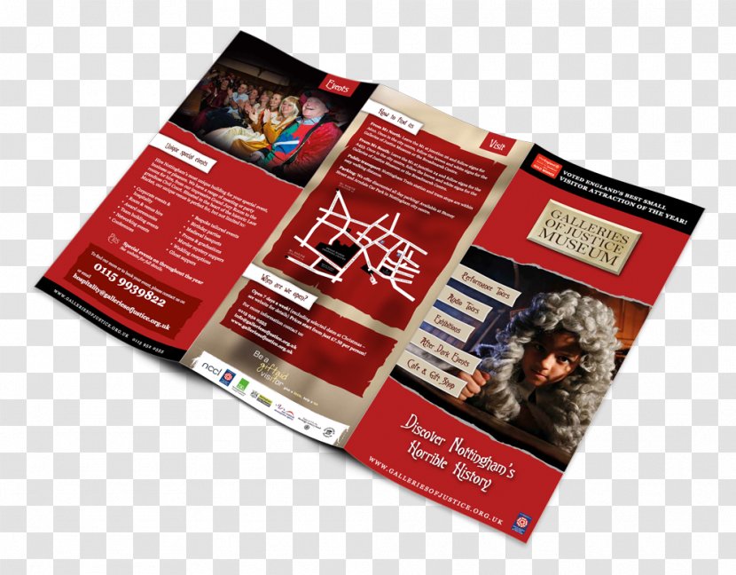 National Justice Museum Advertising Flyer Brochure Leaflet - Competition Transparent PNG