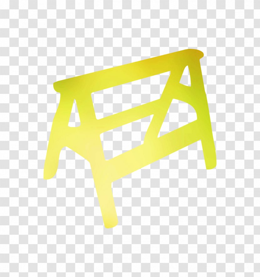 Yellow Product Design Angle Furniture - Stool - Garden Transparent PNG