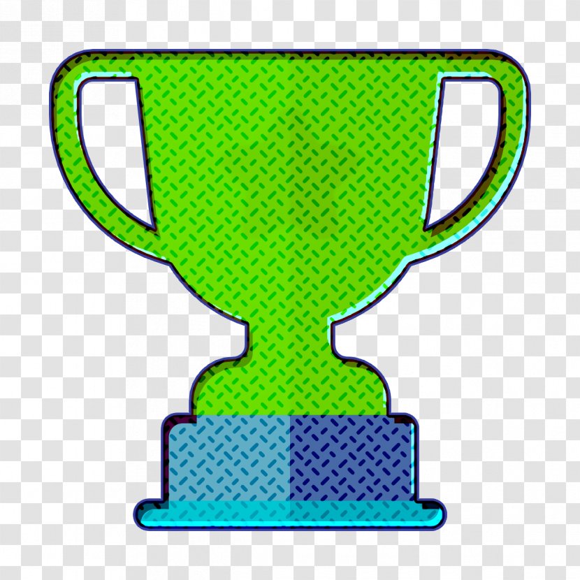 Goal Icon Marketing & Growth Award - Trophy - Green Transparent PNG