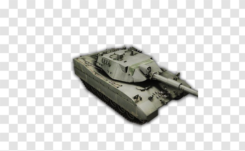 Churchill Tank Gun Turret Self-propelled Artillery Transparent PNG