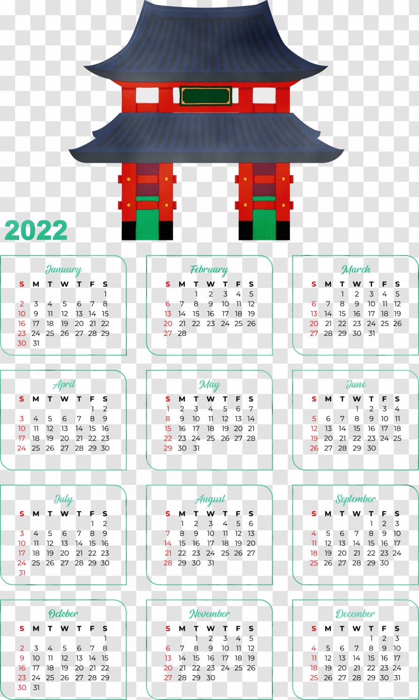 Kalendarz 2021 Calendar System Calendar Week Holiday Transparent PNG