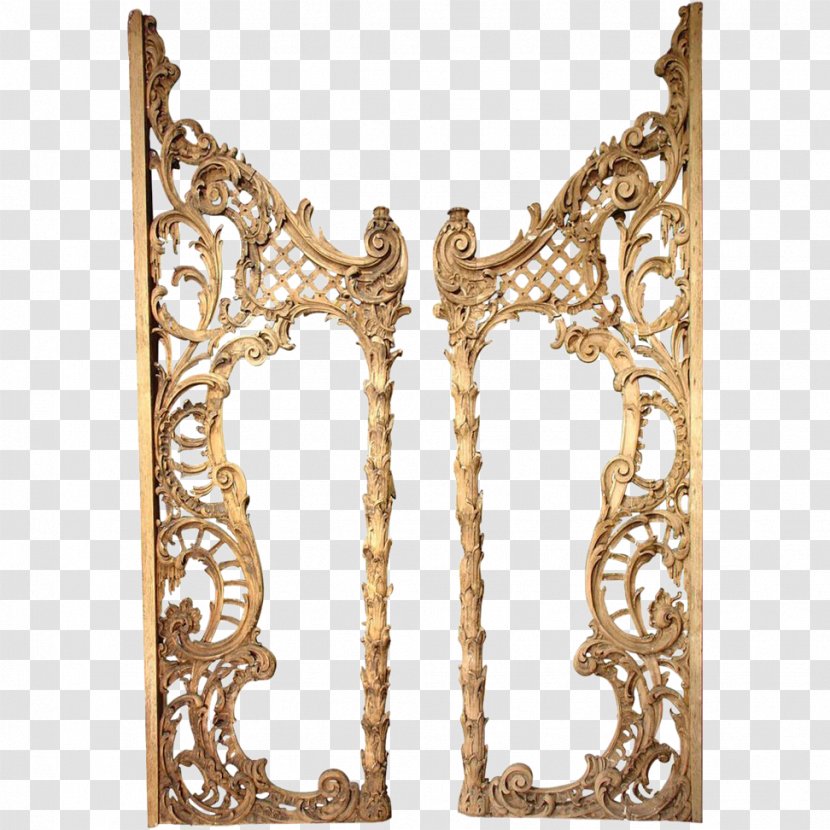 France Rocaille Rococo Gate Door - Antique - Baroque Transparent PNG