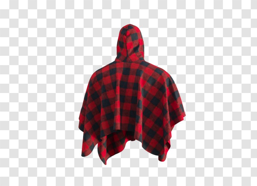 Tartan Hoodie - Polar Fleece Transparent PNG