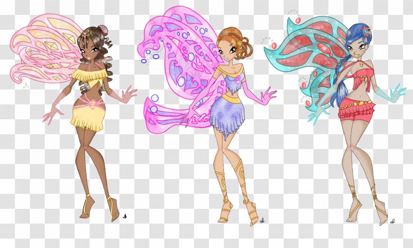 Politea Roxy Tecna Musa Sirenix - Enchantix Watercolor Transparent PNG