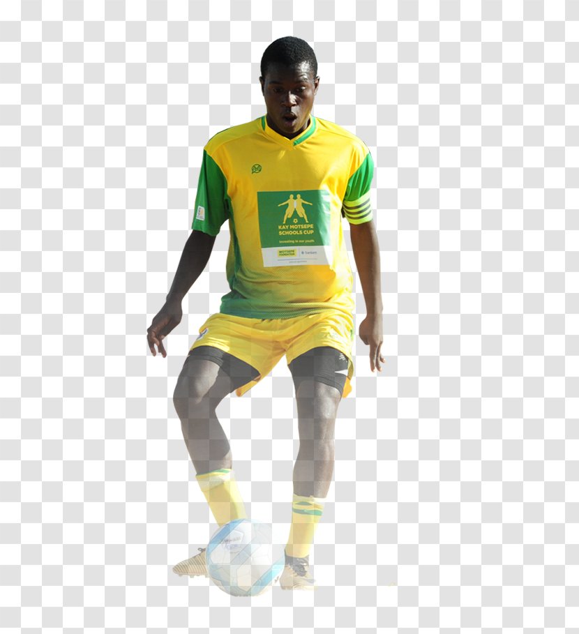 T-shirt Football Player Outerwear Yellow Transparent PNG