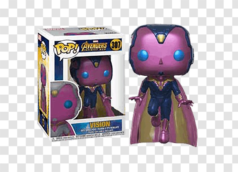 Vision Funko Hot Topic Thanos Designer Toy - Avengers Infinity War - Immediately Open For Looting Activities Transparent PNG