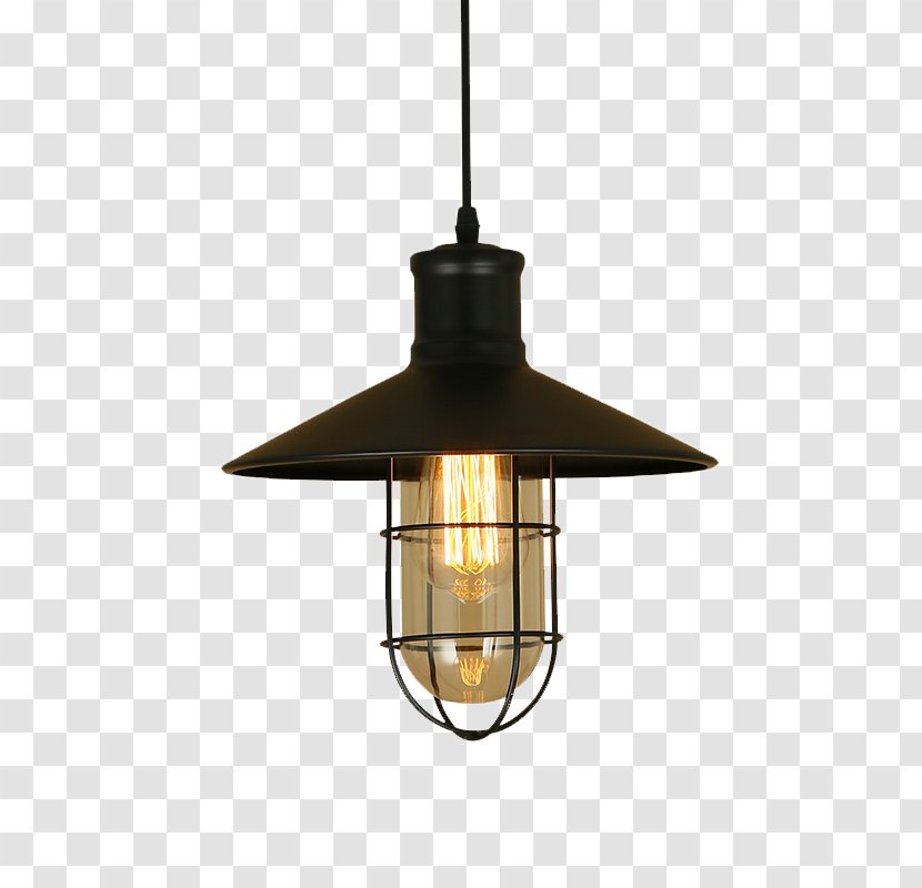 Light Fixture Wrought Iron Interior Design Services - Creative Vintage Chandelier Transparent PNG