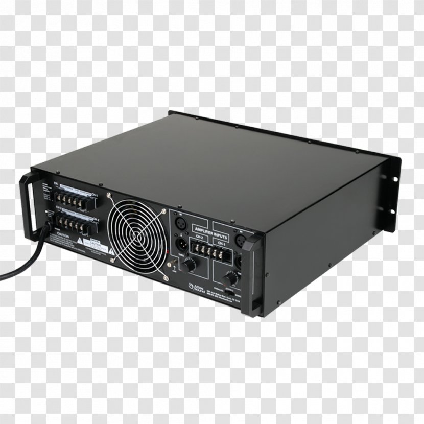 Power Converters Audio Amplifier Atlas Sound - Receiver Transparent PNG