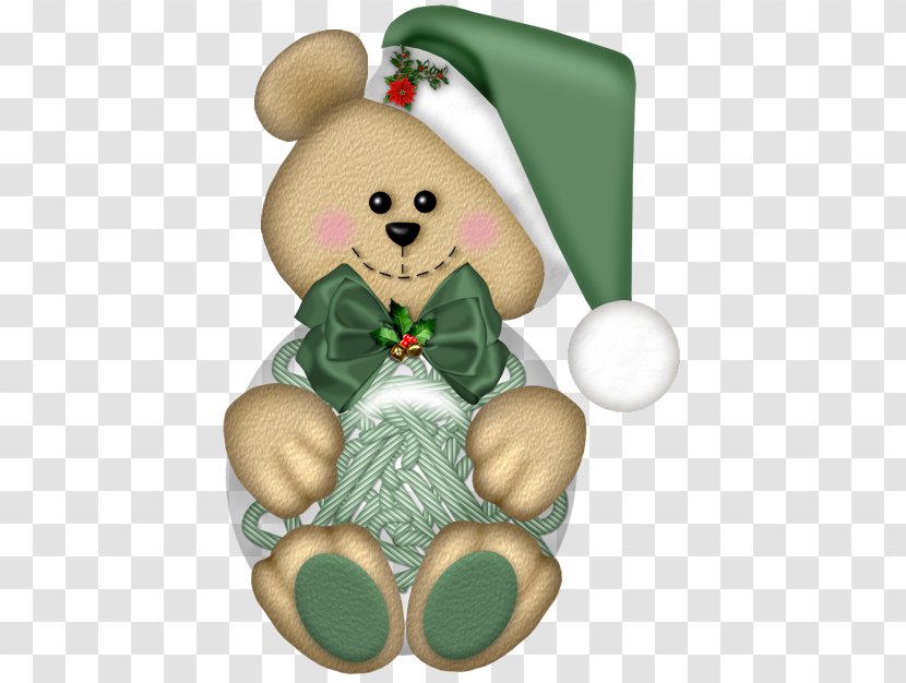 Bear Christmas Animaatio Reindeer - Watercolor Transparent PNG