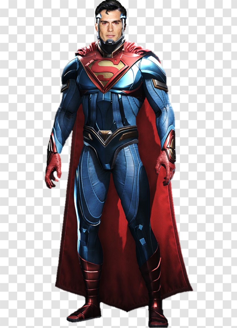 Henry Cavill Superman Injustice 2 Injustice: Gods Among Us Man Of Steel - Outerwear Transparent PNG