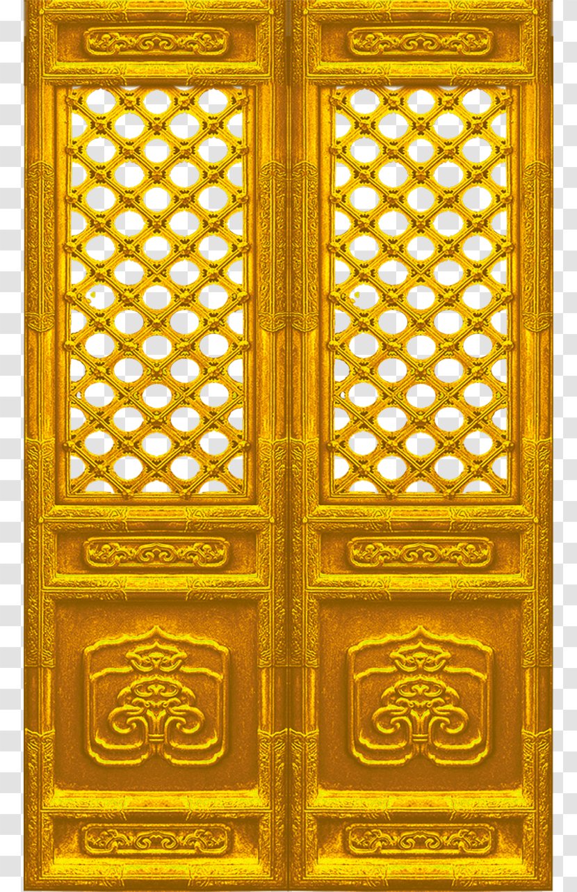 Golden Gate Bridge Door - Yellow Transparent PNG