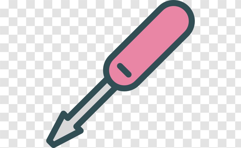 Tool Screwdriver Icon - Pink Transparent PNG