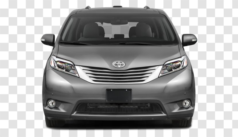 2017 Toyota Sienna XLE Premium Car Minivan L - Vehicle Registration Plate Transparent PNG