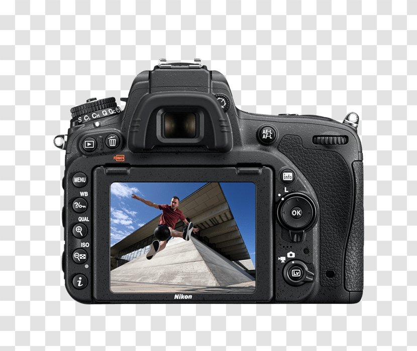Nikon D750 D810 Full-frame Digital SLR Camera - Lens - Card Transparent PNG