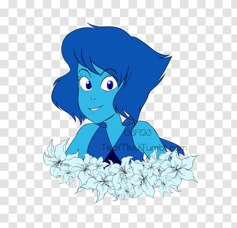 Lapis Lazuli Fan Art Steven Universe Blue - Cartoon Transparent PNG