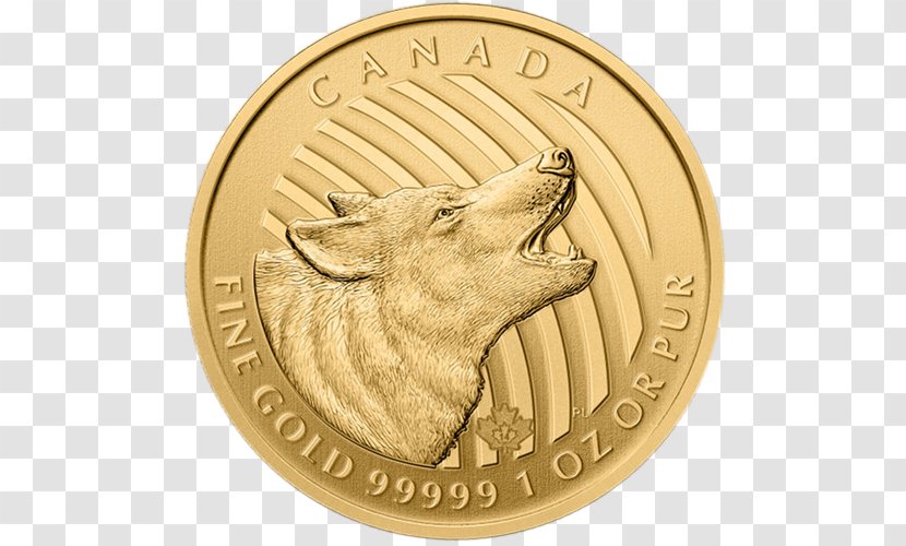 Gold Coin Canada Royal Canadian Mint - Precious Metal Transparent PNG