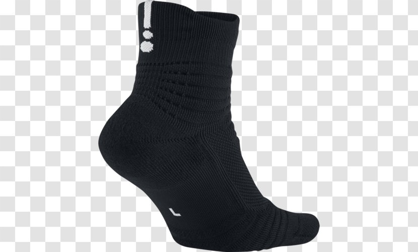 Sock Boot Court Shoe Clothing - Black Transparent PNG