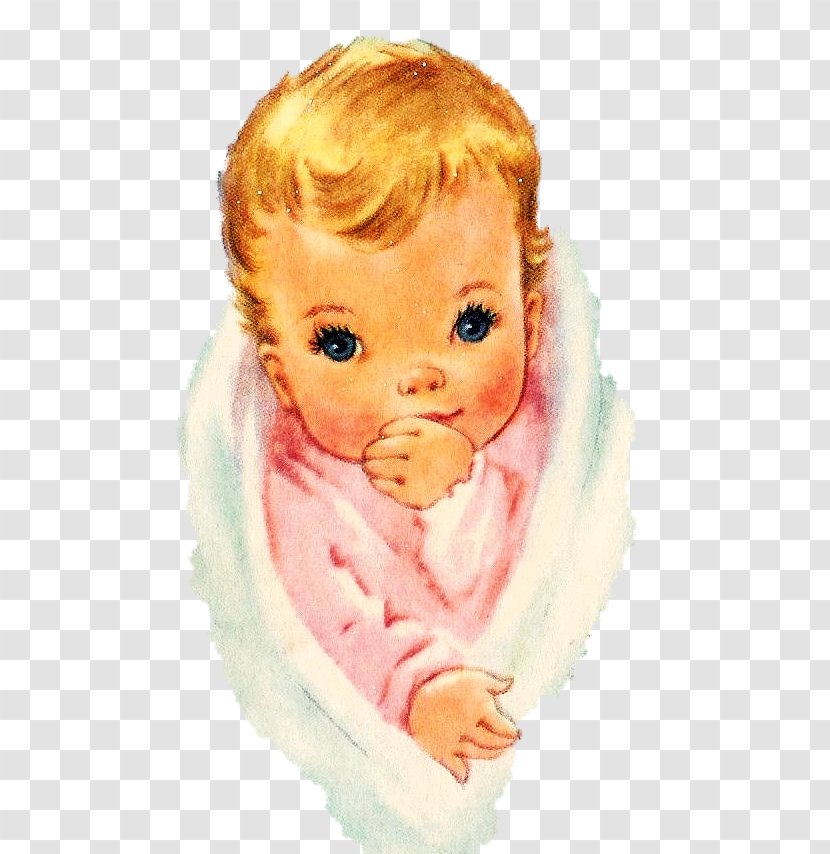 Infant Blanket Child Greeting & Note Cards Clip Art - Portrait - Watercolor Baby Transparent PNG